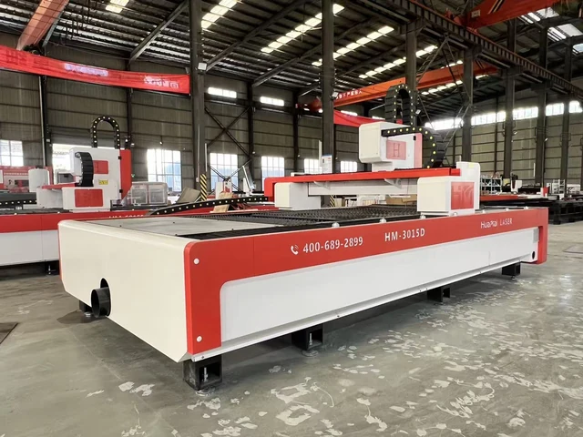 Sheet laser cutting from supplied materials
