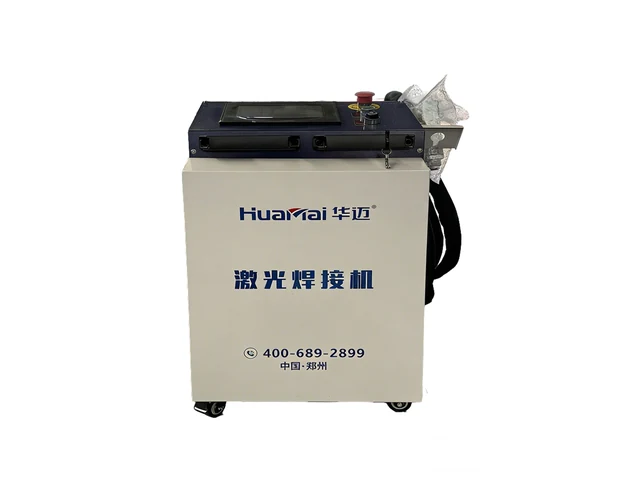 Handheld laser welding from supplied materials